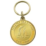 MLB Miami Marlins Bronze Coin Keychain ()