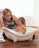 Mamas & Papas - Acqua Bambino Oval Bath - Pearl White