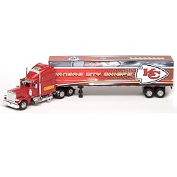 Kansas City Chiefs Upper Deck Collectibles NFL Peterbilt Tractor-Trailer