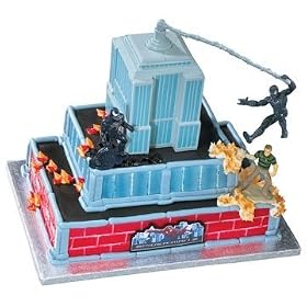 Spiderman 3 Spin & Kick Sandman Cake Topper Kit