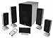 Cyber Acoustics 6 pc Brushed Aluminum Series Speakers CA-5648