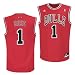 Derrick Rose Adidas Chicago Bulls Red Revolution Replica Road Jersey