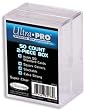 2 (Two) Ultra-Pro 2 Piece Slider Box (50 Count) Baseball Card Storage Box