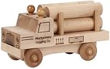 Natural Unfinished Classic Log Truck