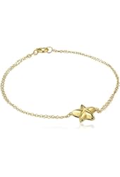 Sterling Silver Star Bracelet, 7.5"