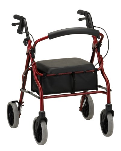 Nova Zoom 20 Rolling Walker, Red