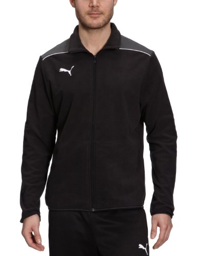 PUMA Herren Jacke Fleece, black-dark shadow, XXL, 652842 03