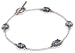 Judith Jack Take 5 Blue Spinel Toggle Bracelet