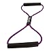 SPRI Ultra Toner Resistance Band Figure 8 Exercise Cord, Purple, Ultra Light