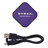 Dynex - Say It In Color 4-Port USB 2.0 Hub - Purple