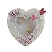 Dragonfly Picture Frame Heart Shaped Pink Rose 3