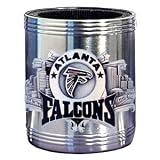 Atlanta Falcons Stainless Steel Beverage Can Cooler - NFL Football Fan Shop Sports Team Merchandise