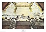 Last Supper - Artist: Salvador Dali - Art Print Poster Size: 34.00 by 23.25 inches