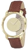 Akribos XXIV Men's AK412YG Spacely Quartz Gold Round Watch
