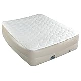 Coleman Queen Double-High Pillow-Top Airbed with Built-In Pump