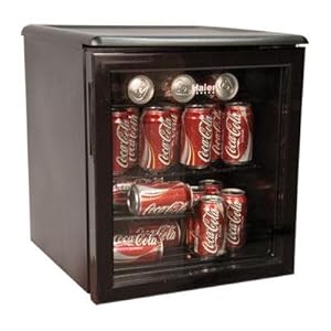 Haier America 42 Can Beverage Center- Black