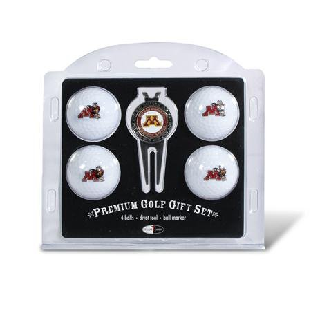 Minnesota Golden Gophers Ncaa 4 Team Logo Golf Ball Divot Tool Set