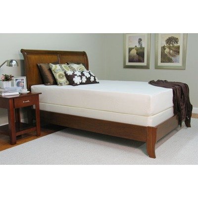 Superior Latex Foam Mattress Size: Twin XL