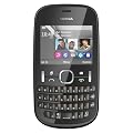 Nokia - Asha 200 - T�l�phone portable - Bluetooth / GSM / EDGE - Gris Graphite