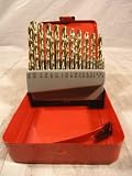 Tools & Hardware : Feida 29 Pc Zirconium Coated Drill Bit Set