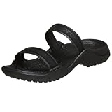  : Crocs Women's Patra Slide,Black/Black,4 M