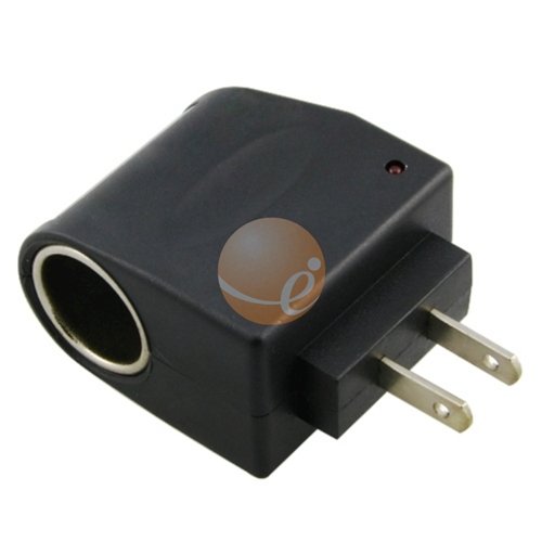 AC to DC Car Cigarette Lighter Socket Adapter