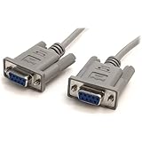 StarTech.com 10-Feet DB9 RS232 Serial Null Modem Cable F/F (SCNM9FF)