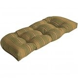 Outdoor Oasis Wicker Settee Cushion