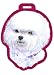 Dog Breed Luggage Tag - Bichon Frise