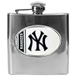 New York Yankees 6oz Stainless Steel Flask - Personalized Engraving MLB Baseball