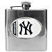 New York Yankees 6oz Stainless Steel Flask MLB Baseball (Available Engraved)