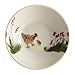 Paula Deen Dinnerware Southern Rooster 4-Piece Stoneware Fruit Bowl Set, Print