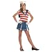 Sassy Sailorette Red/Wt Child M