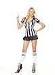 Halloween Game Offical Sexy Referee Womens Costume Small-Medium Medium-Large XLarge