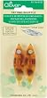 Plastic Tortoise Shell Tatting Shuttle - 2/Pkg