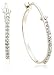 14k White Gold Diamond Hoop Earrings (.15 cttw, J Color, I2 Clarity)