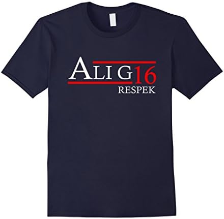 Men's Respect Ali G 16 T-Shirt Large Navy