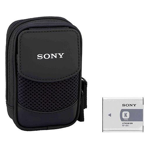 Sony ACC-CBK Zubeh&ouml;r-Kit: Cyber-shot Tasche LCS-CSQ, Akku NP-BK1 Preisvergleich