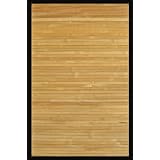 Anji Mountain Bamboo Rug Co. AMB0036-0023 2' x 3' Contemporary Natural Area Rug by Anji Mountain Bamboo Rug Co.