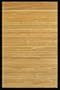 Anji Mountain Bamboo Chairmat & Rug Co. 4-Foot-by-6-Foot Bamboo Rug, Contemporary Natural