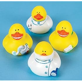 12 Dentist Rubber Ducks