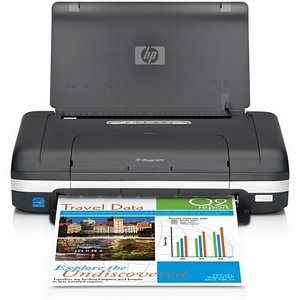 New HP Officejet H470B Mobile Inkjet Printer Color 4800 dpi USB PictBridge PC Mac