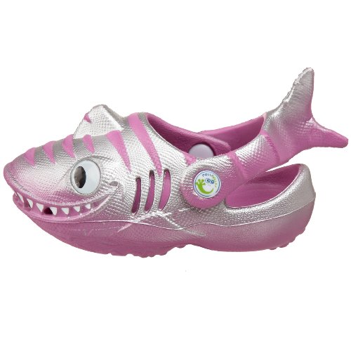 Polliwalks Toddler/Little Kid Shark Clog from Polliwalks
