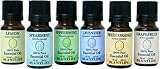 Essential Oil Home Aromatherapy Sampler Set- 6/10 ml.