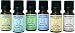 Essential Oil Home Aromatherapy Sampler Set- 6/10 ml.