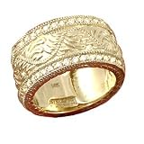 14K Fleur-De-Lis Diamond Band