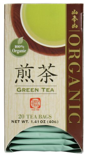 Yamamotoyama Organic Green Tea Sencha, 1.41-Ounce Boxes (Pack