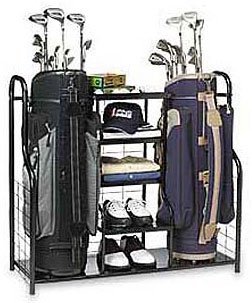 Golf Organizer Rack