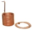 Copper Immersion Wort Chiller 50' X 3/8 w/ Vinyl Hoses