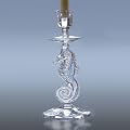 Waterford Crystal Seahorse Candlestick